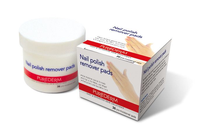 Purederm - Nail Polish Remover Pads 115 - Hair Shop Online